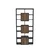Hanah Home Polica za knjige Monaco, 85x176x20 cm, Crna