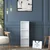 Hanah Home polica za knjige HC119, 30 cm, bela