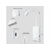 BBLINK LED zidna svetiljka ELY00X-1 Bela