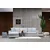 Atelier del Sofa Ugaona garnitura Loop 14 95x85x332cm Svetlosiva