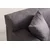 Atelier del Sofa Ugaona garnitura New Petra, D ugao, 250x69x145, Antracit