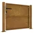 Vrtna vrata 100x100 cm Corten čelik