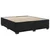Vidaxl Box spring postelja z vzmetnico črna 200x200 cm žamet