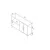 Wallity Komoda Ahart 120x80x30cm Belo-Zlatna
