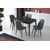 Hanah Home Dallas 527 V4 Stolica, 4 komada, Siva