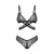 Sexy veš set 2-delni Blomentis crni - XL/2XL