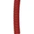 Kabl Glorious Coiled Cable USB-C - Crimson Red
