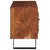 TV ormar boja meda 112 x 30 x 48 cm Masivno bagremovo drvo