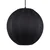 Luster na sajli DANA 1xE27/15W/230V prečnik 25 cm crna