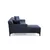 Atelier del Sofa Ugaona garnitura Petra L 145x69x88cm Plava