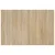 Vidaxl Posteljno vzglavje sonoma hrast 120x1,5x80 cm konstruiran les