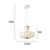 LED luster na sajli BOLA LED/11W/230V + 1xE27/5W CRI 90 bela