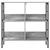 Polica Siva Sonoma 82 x 32 x 79 cm Konstruirano drvo