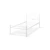 Woody Fashion Single Bedstead K50 - White (100 x 200)