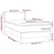 Vidaxl Box spring postelja z vzmetnico roza 80x200 cm žamet