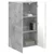 TV zidni ormar Zidne Betonski sivi 59,5 x 31 x 100 cm