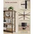 Songmics Knižna omara 6 polic 30x120x1725 cm rjava