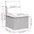 Set sofe s jastukom 6 pcs Crna Poli Ratan