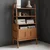 Hanah Home polica za knjige CPT4676-50, 75 cm, tikovina
