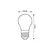 Rabalux LED vlakno filament-LED 79165, E27, 6W, 3000K