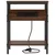 Noćni ormar 2 pcs Smeđi hrast 38 x 30 x 48 cm Konstruirano drvo