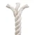 Vidaxl Vrv iz jute 36 Bela 100% Tossa jute