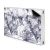 tulup.si Pokrov za radiator PVC Sive rože 90x60 cm