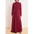 Trendyol Modest Ženska haljina Tctss26Db00013, Bordo