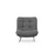Atelier del Sofa Fotelja Misa 88x90x105cm Siva