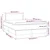 Vidaxl Box spring postelja z vzmetnico črn 120x200 cm blago