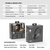 Bluetooth slusalice Fantech GO Tune WH06 tamno sive