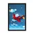 Plakat let z letalom - 60x90 black