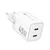 Punjač za telefone Forcell F-Energy Mini GaN III 2 x USB C PD QC4.0 45W VT-36B bijeli