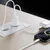 Allity AUC-03 kabal (USB-A -Lightning) 1m 2,4A beli ( 21362 )