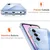 Techsuit Shockproof Clear Silicone prozirna maskica otporna na udarce za Samsung Galaxy A25 5G