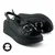 Mona Shoes Ženske sandale, Soft uložak, Kožne, Crne