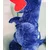 shumee Dinozaver Edi 60 cm - temno moder