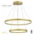 SOLEA 62 LUSTER 50W 3000/4000K ZLATO