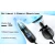 SuperLove 3in1 Tongue Licking, Sucking & Thrusting Vibrator Black