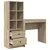 Stol s ladicama s policom s pohranom 2 pcs Sonoma hrast