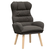 fotelja Tamno siva 69 x 74 x 93 cm Sherpa Tkanina