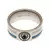 Manchester City Colour Stripe prsten od čelika