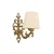 Opviq Zidna lampa Claire, 15x10x13cm, IP20, Krem-zlatna boje