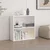 Hanah Home polica za knjige Adel 1 Shelf, 60 cm, bela
