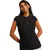 Adidas Ženska majica W Coq Tee Black JZ0278, Okrugli izrez, Crna