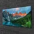 tulup.si Slika na platnu Mountain forest lake landscape 100x50 cm