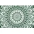 Tapeta Mandala harmonije na zelenem ozadju - 441x297