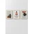 Wallity slika 3Dartsoho114, 3 dijela, 33 x 48 cm