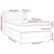 Vidaxl Box spring postelja z vzmetnico modra 90x190 cm blago