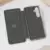 Maska na preklop Teracell Flip Premium za Samsung S24/ S921B/ S25/ S931B zlatna